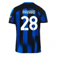 Camisa de time de futebol Inter Milan Benjamin Pavard #28 Replicas 1º Equipamento 2023-24 Manga Curta